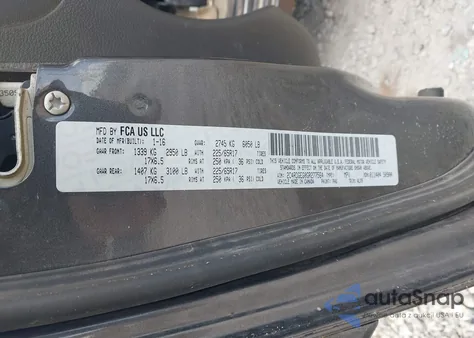 2016 Dodge Grand Caravan R/T из США, поврежденный, VIN 2C4RDGEG0GR277564